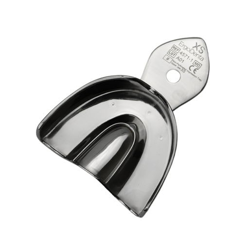 [4571-1] Non-Perforated Impression Tray, Upper Jaw, Extra Small