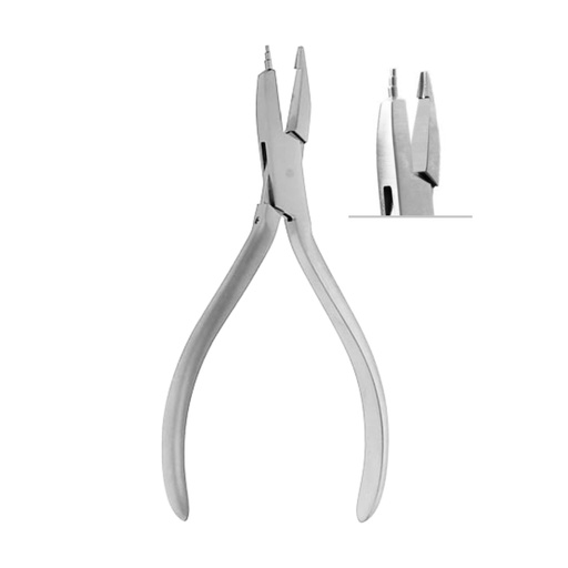 [4658] TWEED Loop and Arch Forming Pliers, ◯ Ø 0,7mm / .028”