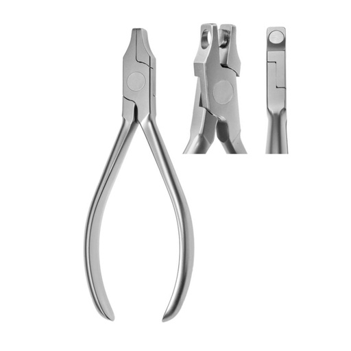 [4638] THE HOLE PUNCH: pliers produces half moon shape to allow attachments to be placed