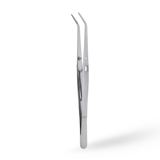 [3677-1A] Endodontic tweezers with locking, smooth handle