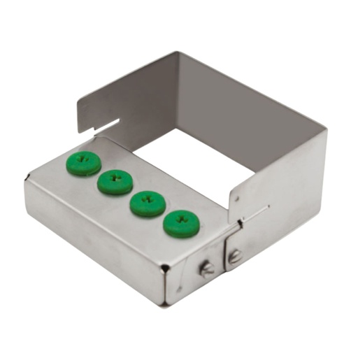 [7381G] Bur Holder for 4, Green