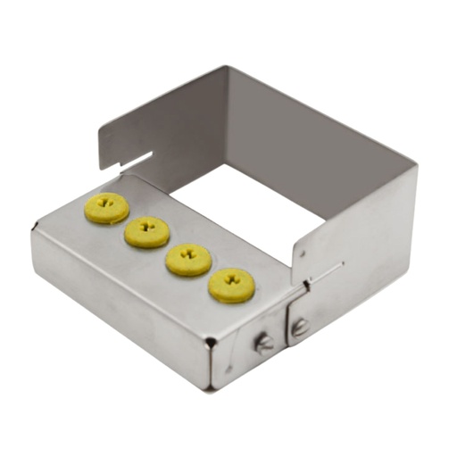 [7381Y] Bur Holder for 4, Yellow
