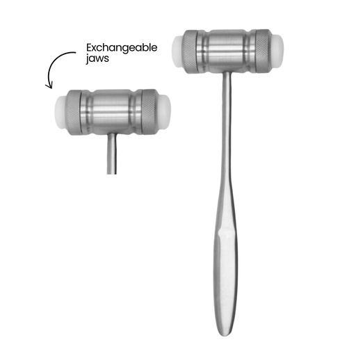 [4401] Mead Hammer, , With Exchangeable Ø26mm Teflon Head