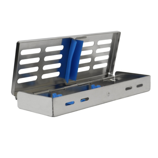 [5531B] Sterllization Cassettes for 5, 185x65x20mm, Blue