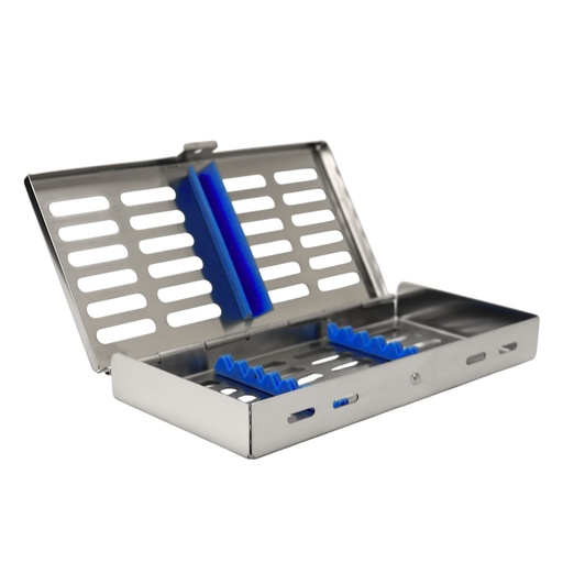 [5532B] Sterllization Cassettes for 7, 185x90x20mm, Blue