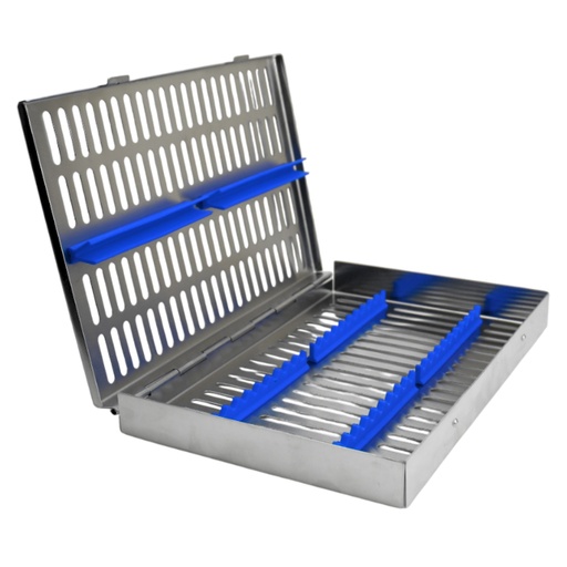 [5534B] Sterllization Cassettes for 20, 285x185x30mm, Blue