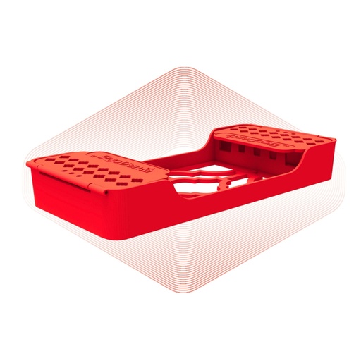 [5505R] ErgoTray 5, 180x86x26mm, Red